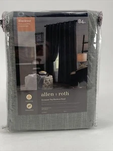 Allen + Roth WINBOURNE 54" X 84" Gray Blackout Single Curtain Panel #0792465 - Picture 1 of 3
