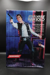VINTAGE STAR WARS HANS SOLO SCREAMIN PRODUCTS MODEL KIT IN BOX UNBENUTZT - Bild 1 von 6