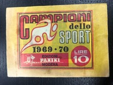 1969/70 PACKET CAMPIONI DELLO SPORT PANINI ANDRETTI ROOKIE - EX SPECIAL VERSION
