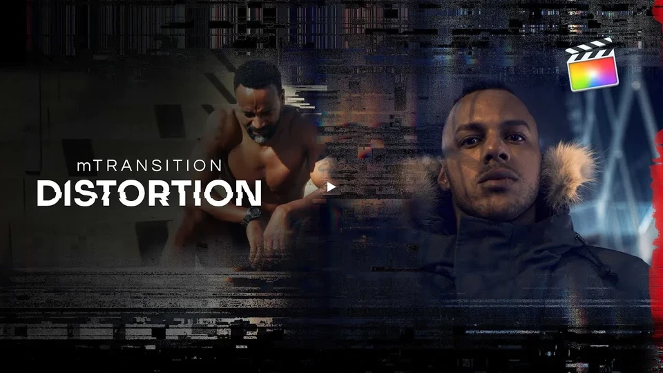 motionVFX mTransition Distortion FCPX & Motion - Image 1 of 1
