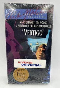 JAMES STEWART VHS TAPE VERTIGO SEALED - READ - Picture 1 of 4