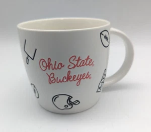 OSU Ohio State Buckeyes - Large 16 ounce Coffee Mug - White - Football - Picture 1 of 3
