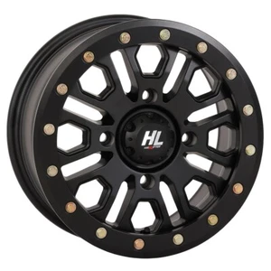High Lifter by STI HL23 Beadlock 14x7 ATV/UTV Wheel - Matte Black (4/137) 5+2 - Picture 1 of 1