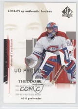 2004-05 SP Authentic UD Promo Jose Theodore #47