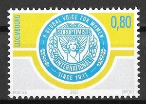 Luxemburg Mi.Nr. 2258** (2021) postfrisch/100 Jahre Soroptimist International - Picture 1 of 1