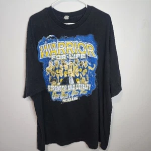2015 Golden State Warriors NBA "Rap Tee" Style Graphic T-Shirt 3XL - Picture 1 of 3
