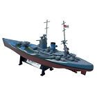 1:1000 MS Rodney Battleship Alloy Military Model Diecast Ship Ornaments Display