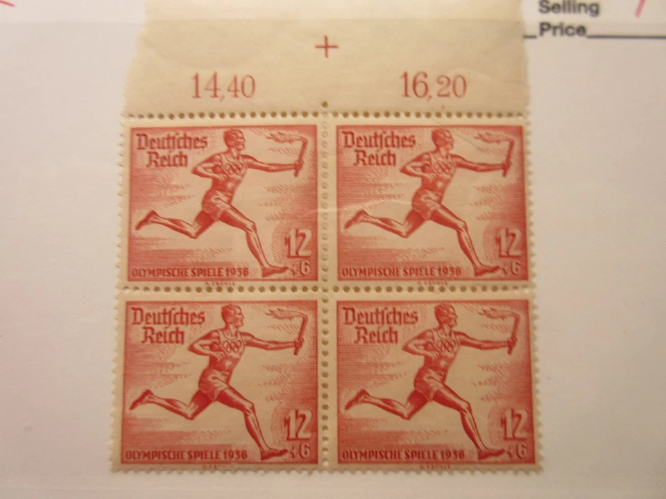 GERMANY, Scott: B86 BLOCK OF 4 with HAN. MINT NEVER HINGED, Lot26, Cat $9 - Image 1 of 1