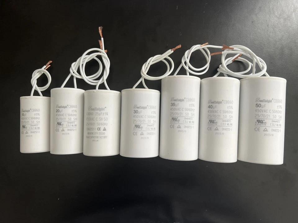 CBB60 Appliance Motor Run Capacitor450V 10uf 20uf 25uf 30uf 35uf 40uf 50uf - AU - image 1 of 1