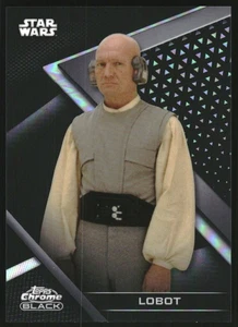 2022 Topps Chrome Black Star Wars Refractors #94 Lobot /199 - Bild 1 von 2
