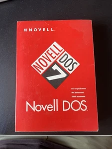 Novell DOS 7 Benutzerhandbuch. Betriebssystem und Peer-to-Peer-Netzwerk - Bild 1 von 3