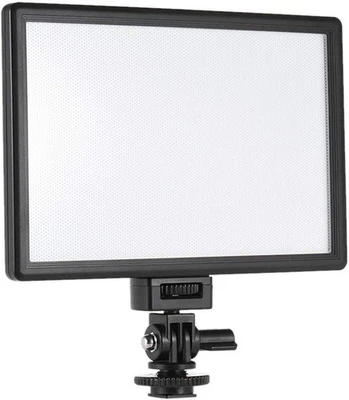 L116T CRI95+ Super Slim Dimmable LED Light Panel,Bi-Color 3300K-5600K LED Vid... - Image 1 of 4