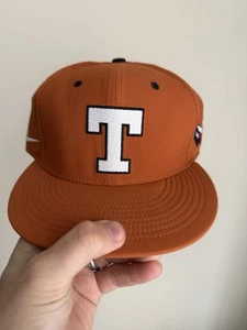 NEW TEXAS LONGHORNS BASEBALL NIKE TRUE ON FIELD HAT CAP 7 1/2 - Picture 1 of 6