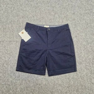 Suit Frank Shorts Mens W31 Navy Blue Chino Smart Casual Tailored Summer BNWT - Picture 1 of 11