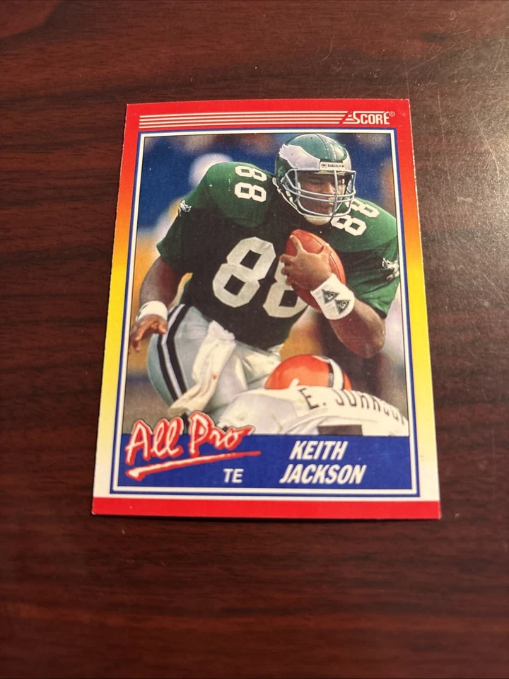 1990 Score - All Pro Keith Jackson #588 Philadelphia Eagles - Image 1 of 1
