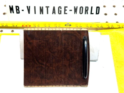 Original Mercedes W203 01-07 consola central rodante LARUELWOOD OEM 1 cubierta Foto 1 de 4