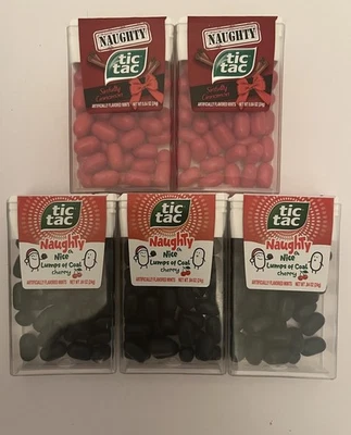 TIC TACS TRAVIESO (CANELA PECAMINOSA) Y BONITOS TROZOS DE CEREZA DE CARBÓN DESCONTINUADO Foto 1 de 4