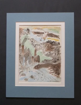 Andre Masson der Wildbach Litho aus Verve Nr. 27-28 - Bild 1 von 3