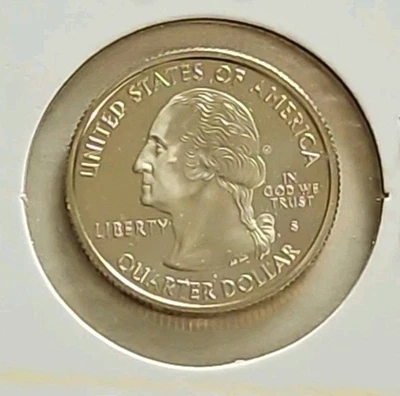 2005 S DCAM GEM Proof West Virginia State Quarter - From a U.S. Mint  Proof Set - Image 1 of 2