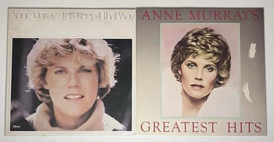 Anne Murray Greatest Hits 2 LP Vinyl Record Lot Classic Country Pop Collectible - Image 1 of 4