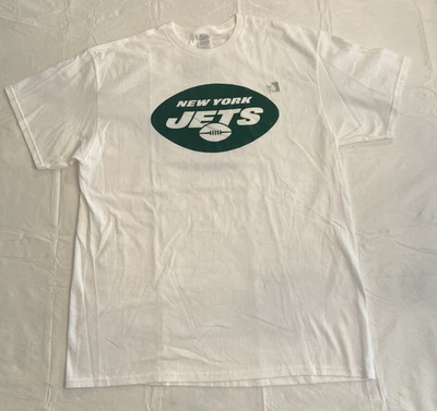 NFL New York Jets Camiseta Para Hombre XL Blanca Islas Vírgenes de los Estados Unidos Delta Peso Pro Foto 1 de 4