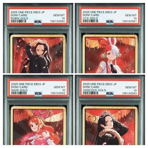 PSA 10 One Piece Card Heroines Edition Gold Don EB03 Set of 4 Japanese Rare - Bild 1 von 9