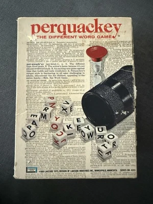 Vintage 1969 Perquackey The Different Word Game - Image 1 of 4