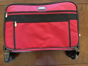 NEW TUTTO XL SEWING MACHINE & CRAFT CASE ON WHEELS L24"x H16"x D14" RED - Picture 1 of 18