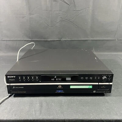 Sony SCD-CE595 CD Changer-Tested and No Remote - Image 1 of 4