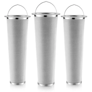 3 Pcs Cold Brew Coffee Filter With Handle 2 Quart Mason Jar Filter Stainless Ste - Picture 1 of 7