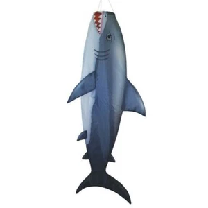 Calza a vento grande SHARK da appendere 19,5" x 48" decorazione giardino vento - Nella brezza 5160 - Foto 1 di 3