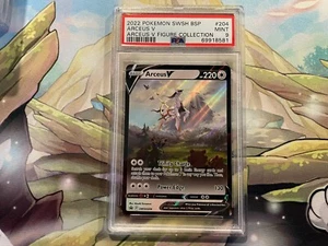 Pokemon Schwert & Schild SWSH204 schwarzer Stern Promo Arceus V Sammlung PSA 9 NEUWERTIG! - Bild 1 von 2
