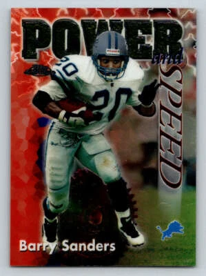 1998 Topps Chrome Season's Best #2 Barry Sanders (ref 192375) - Image 1 of 2