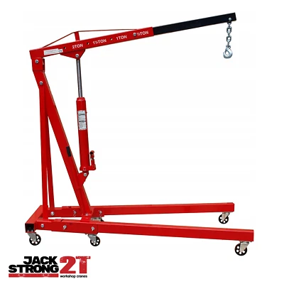 Werkstattkran Motorheber 2T Kran Motor Werkstatt Motorkran 2000 kg Jack Strong - Bild 1 von 4