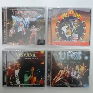 4 For 10 - UFO /GUNS n' ROSES /VAN HALEN /NIRVANA - Live Rock CDs*New & Sealed* - Picture 1 of 2