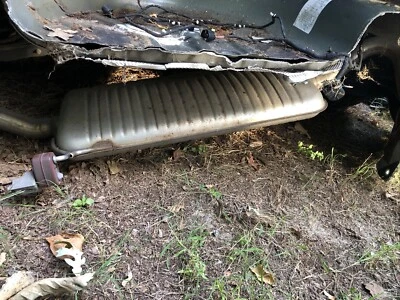 VOLKSWAGEN ATLAS AWD 3.6L EXHAUST SYSTEM REAR MUFFLER OEM 2018 - 2021 💠 -CUT- - Image 1 of 2