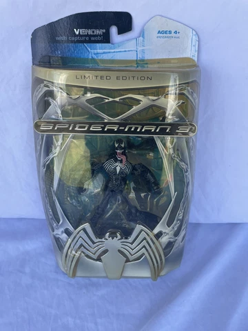 Spider-Man 3 Movie Exclusive Limited Edition Action Figure Venom Capture Web NEW Cover