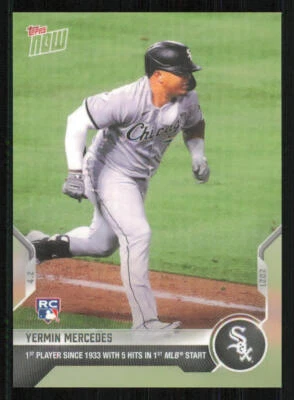 2021 Topps Now #12 Yermin Mercedes* *#/6571 - Image 1 of 2