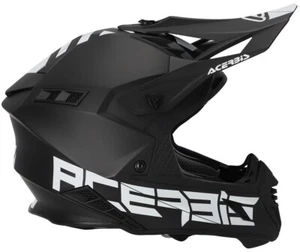 CASCO FIBRA HELMET MOTO CROSS ACERBIS X-TRACK 2206 NERO OPACO TG L - Picture 1 of 6