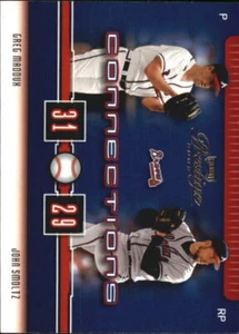 2003 Playoff Prestige Connections #5 G.Maddux/J.Smoltz - NM-MT - Picture 1 of 2