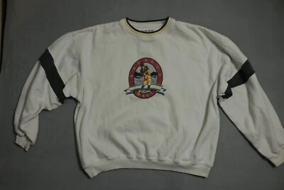 复古 Kapalua Maui 高尔夫俱乐部毛衣男式 XL 白色套衫运动衫 — 第 1/4 张图片