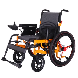 500W Electric Wheelchair Folding Long Range Motorised Foldable for Adult New - Picture 1 of 14
