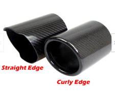 Car Universal Exhaust Pipe Carbon Fiber Cover Exhaust Muffler Pipe Tip