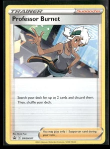 SWSH167 Professor Burnet SWSH: Sword & Shield Promo Cards Near Mint or Better - Picture 1 of 2