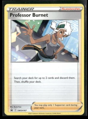 SWSH167 Professor Burnet SWSH: Sword & Shield Promo Cards Near Mint or Better - Image 1 of 2