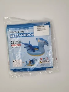 Dinosaur Pool floats for Kids, inflatable Dinosaur Pool float tube, Pool Rings 3 - Picture 1 of 4
