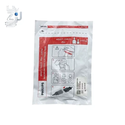 Hojas de electrodos desfibrilador para adultos Philips M3713A XL MRx FR2 M3716A M3718A Foto 1 de 4