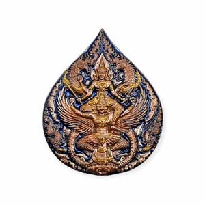Thai amulets Phra Narai Riding Garuda Back Phra Rahu Lucky Pendant Grant Wishes - Picture 1 of 7
