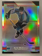 2003-04 Bowman Chrome Draft Picks & Prospects Alyn McCauley Refractor /300 #65