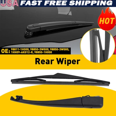 Rear Wiper Arm Blade For Hyundai Sportage Tucson Kia 2010-2015 2011-2016 - Image 1 of 4